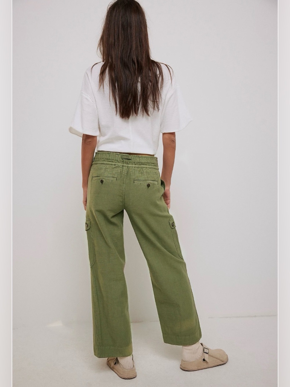 We The Free Park Ave Pull-On Cargo pants size M in color Adventurer - Picture 2 of 9